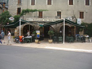 Le village de Sainte Enimie à proximité