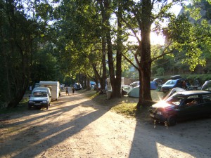 Allée du camping des gorges du tarn