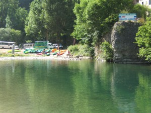 Base de canoe Camping des Gorges du Tarn