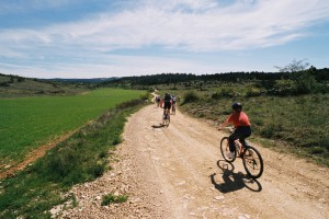 Balade en vélo à procimité du camping des Gorges du Tarn