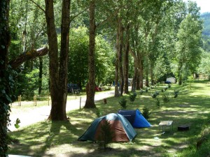 Tente camping Gorges du Tarn Lozère