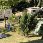 Emplacement tente et caravane au camping des Gorges du Tarn