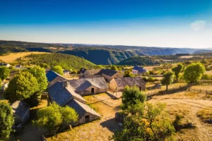 Ferme caussenarde d'autrefois Lozère
