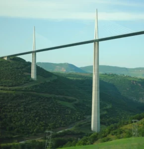 Visite du viaduc de Millau