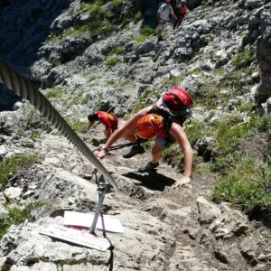 Via ferrata en Lozère