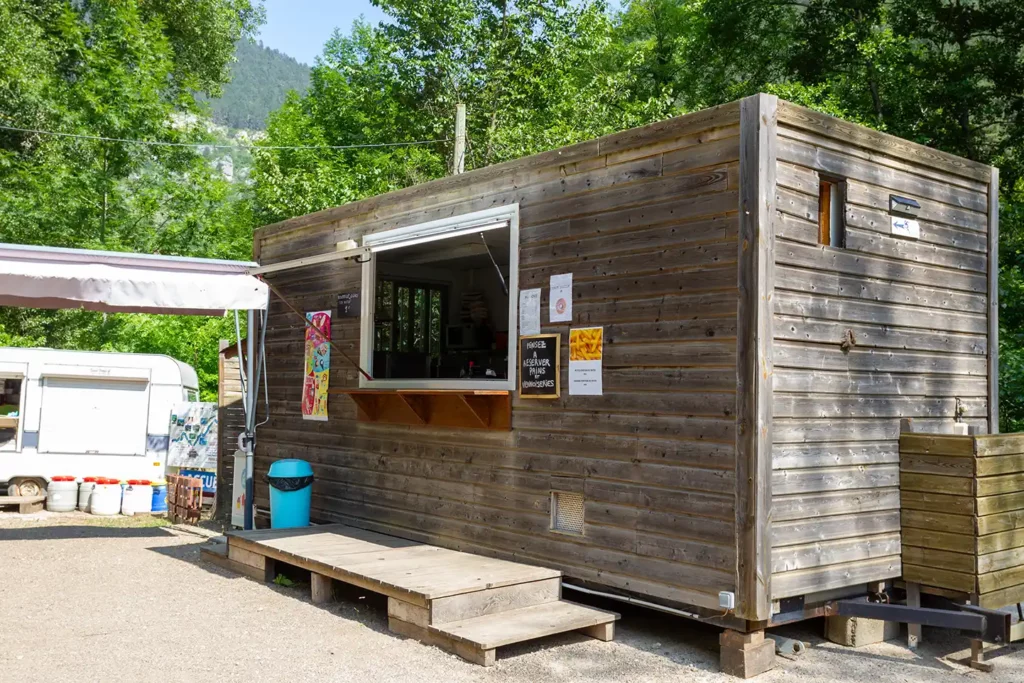 Buvette et snack au camping