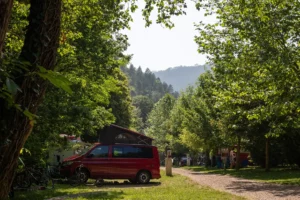 Emplacement camping des Gorges du Tarn