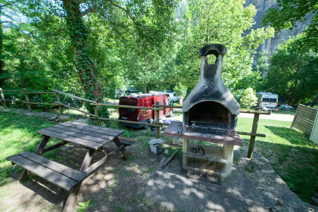 Espace barbeucue